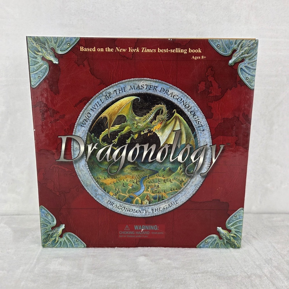 Dragonology The Game Sababa Toys 2006 Dragon Board Game Complete Fast Shipping